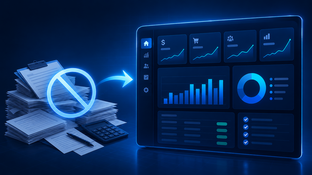 Is an Internal Dashboard Worth Building? Signs Your Team Has Outgrown Spreadsheets guide illustration