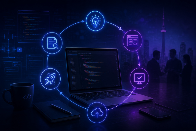 Custom Software Development in Ontario: Scope, Cost Drivers and Process guide illustration